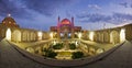 Agha Bozorg school and mosque in Kashan in evening, Iran