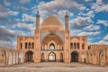 Agha Bozorgi school and mosque in Kashan Royalty Free Stock Photo