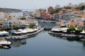 Aghios Nikolaos city at Crete island in Greece