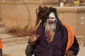 Aghori Baba images Aghori sadhu Indian baba image Royalty Free Stock Photo