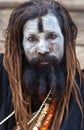 Aghori sadhu Royalty Free Stock Photo