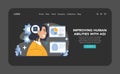 AGI concept. Flat vector illustration.