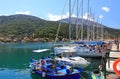 Agia Effimia. Cephalonia or Kefalonia island, Ionian Sea, Greece. Royalty Free Stock Photo