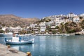 Agia Galini harbor on Crete Island, Greece Royalty Free Stock Photo