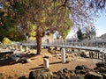 Agia Kyriaki church and Saint PaulÃ¢â¬â¢s pillar