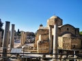 Agia Kyriaki church and Saint PaulÃ¢â¬â¢s pillar