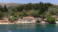 Agia Sofia and Plati Limani in Kefalonia Royalty Free Stock Photo