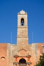 Agia Triada Monastery bell tower. Royalty Free Stock Photo
