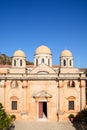 Agia Triada Monastery, Crete. Royalty Free Stock Photo
