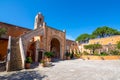 Agia Triada Monastery or the Monastery of Agia Triada Tsangarolon Royalty Free Stock Photo