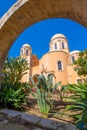 Agia Triada Monastery or the Monastery of Agia Triada Tsangarolon Royalty Free Stock Photo