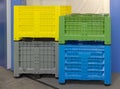 Plastic Pallets Crates Royalty Free Stock Photo