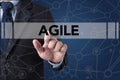 Agile Agility Nimble Quick Fast Concept Royalty Free Stock Photo