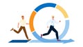 agile iterative development vector