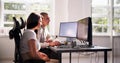 Agile Paarprogrammierung Und Extreme Codierung Royalty Free Stock Photo