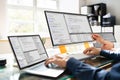 Agile Pair Programming And Extreme Coding Royalty Free Stock Photo
