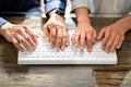 Agile Pair Programming And Extreme Coding Royalty Free Stock Photo