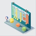Agile Workflow Planning on a Task Board Royalty Free Stock Photo