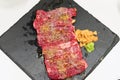 Raw beef ferment Royalty Free Stock Photo