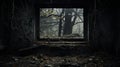 Abandoned Window: A Haunting Portrait Of An Apocalypse Landscape
