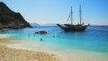 Agiofili beach, Lefkada, Greece Royalty Free Stock Photo