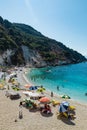 Agiofili beach, Lefkada island, Greece Royalty Free Stock Photo