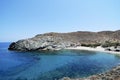 Beach in Folegandros island in Greece Royalty Free Stock Photo