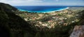 Agios Ioannis Beach panoram, Lefkada island, Greece.