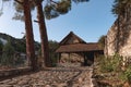 Agios Ioannis Lampadistis Monastery at Kalopanagiotis village. Nicosia District, Cyprus Royalty Free Stock Photo