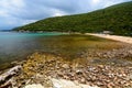 Agios Konstantinos beach. Samos island. Greece Royalty Free Stock Photo