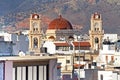 The Agios Minas Cathedral, Heraklion city Royalty Free Stock Photo