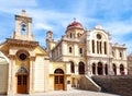 Agios Minas Saint Minas Cathedral, Heraklion, Crete island, Greece Royalty Free Stock Photo