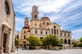 Agios Minas Saint Minas Cathedral, Heraklion, Crete island, Greece Royalty Free Stock Photo