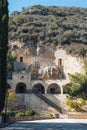 Agios Neophytos mountain Monastery on Cyprus Royalty Free Stock Photo