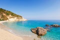 Agios Nikitas in Lefkada, Greece Royalty Free Stock Photo