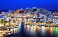 Agios Nikolaos. Royalty Free Stock Photo