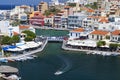 Agios Nikolaos city at Crete island, Greece