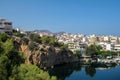 Agios Nikolaos, Crete / Greece. Agios Nikolaos is a coastal and resort town in Crete