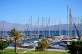 Agios Nikolaos marina, Crete. Royalty Free Stock Photo