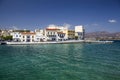 Agios Nikolaos is a popular tourist town in Crete. Beach, hotels and tourist attractions in the city. Beautiful Greek coast