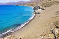 Agios Pavlos St. Paul Sandhills beach in Crete island, Greece Royalty Free Stock Photo