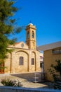 Small historic church in downtown Nicosia Royalty Free Stock Photo