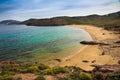 Agios Sostis beach in Mykonos, Greece