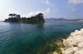 Agios Sostis isle at Zakynthos in Greece