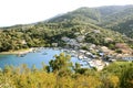 Agios Stephanos aerial view, Corfu, Greece