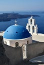 Agios Theodori Church (Saint Theodore) in Firostefani, Santorini Royalty Free Stock Photo