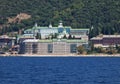 Agiou Panteleimonos Monastery in Athos Mount, Greece