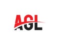 AGL Letter Initial Logo Design Vector Illustration