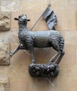 Agnus Dei The Lamb of God statue, Loggia del Mercato in Florence