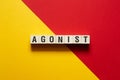 Agonist word concept on cubes
